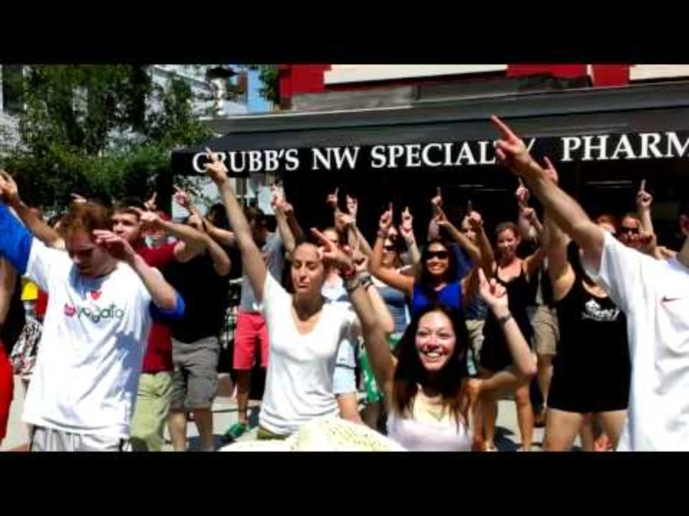 . Yogato Call Me Maybe Birthday Flash Mob (unedited)