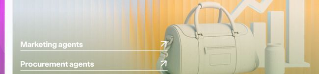 Image from Pietra of a purse next to a rising graph
