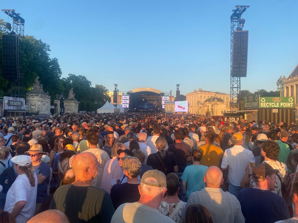 Neil Young (or the stage at least) at Brussels