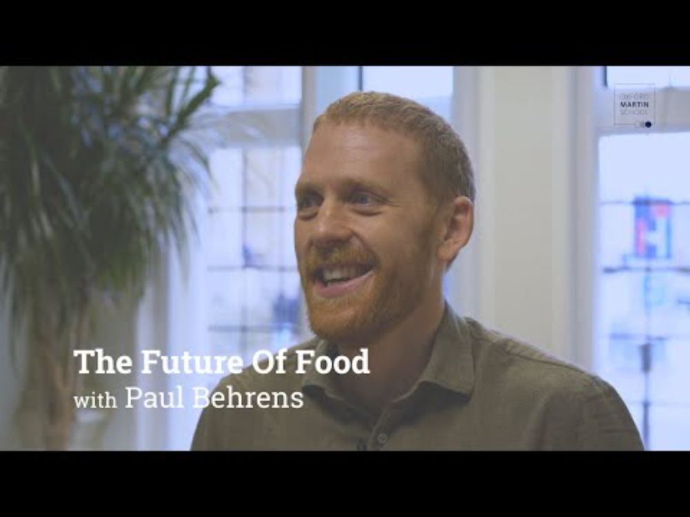 🌍 World Food Day 2024: Transforming Food Systems with Professor Paul Behrens 🌱