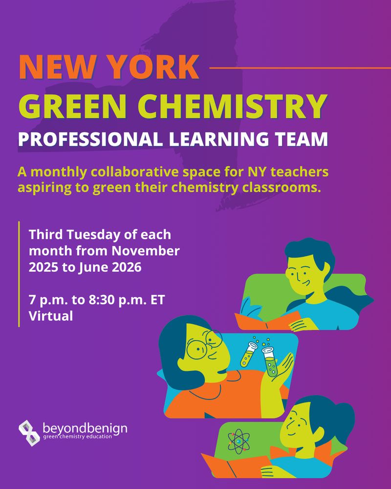 New York Green Chemistry Professional Learning Team graphic.