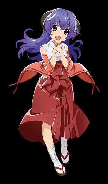 Furude Hanyuu from Higurashi no Naku Koro ni