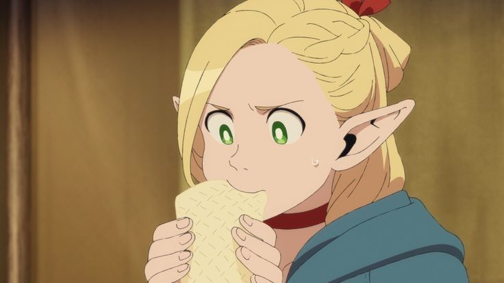 Marcille eating 
