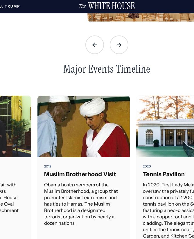 White House posting photo of Obama claiming it was in 2012