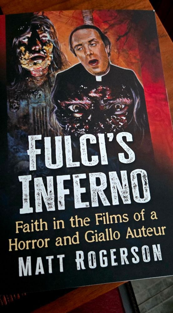 Cover of Fulci's Inferno: Faith in the Films of a Horror and Giallo Auteur.