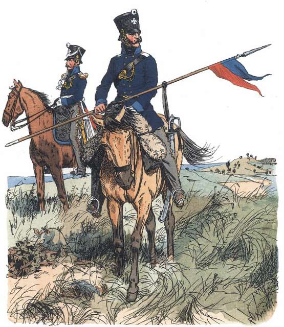 Uniform plate by Knötel. Source Wikipedia.