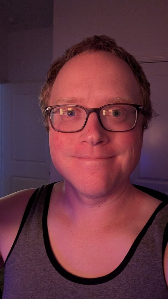 Me wearing REGULAR glasses, boo.