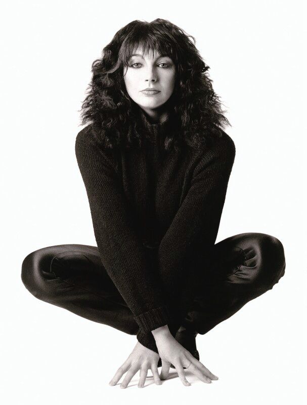 Kate bush in all black