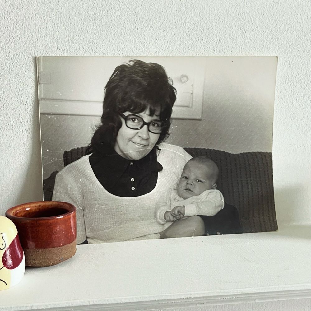 Me and my Mam in 1973