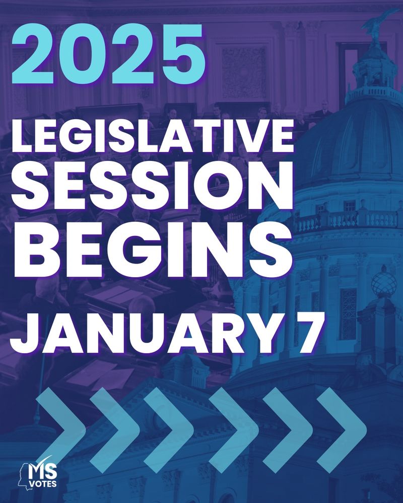 Text: 2025 Legislative Session Begins January 7