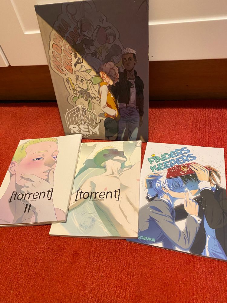 Torrent 1 und 2, Finders Keepers und das Artbook zu "Fokus 10" von Soenkai/Martina Peters zu ihren wundervollen Reihen