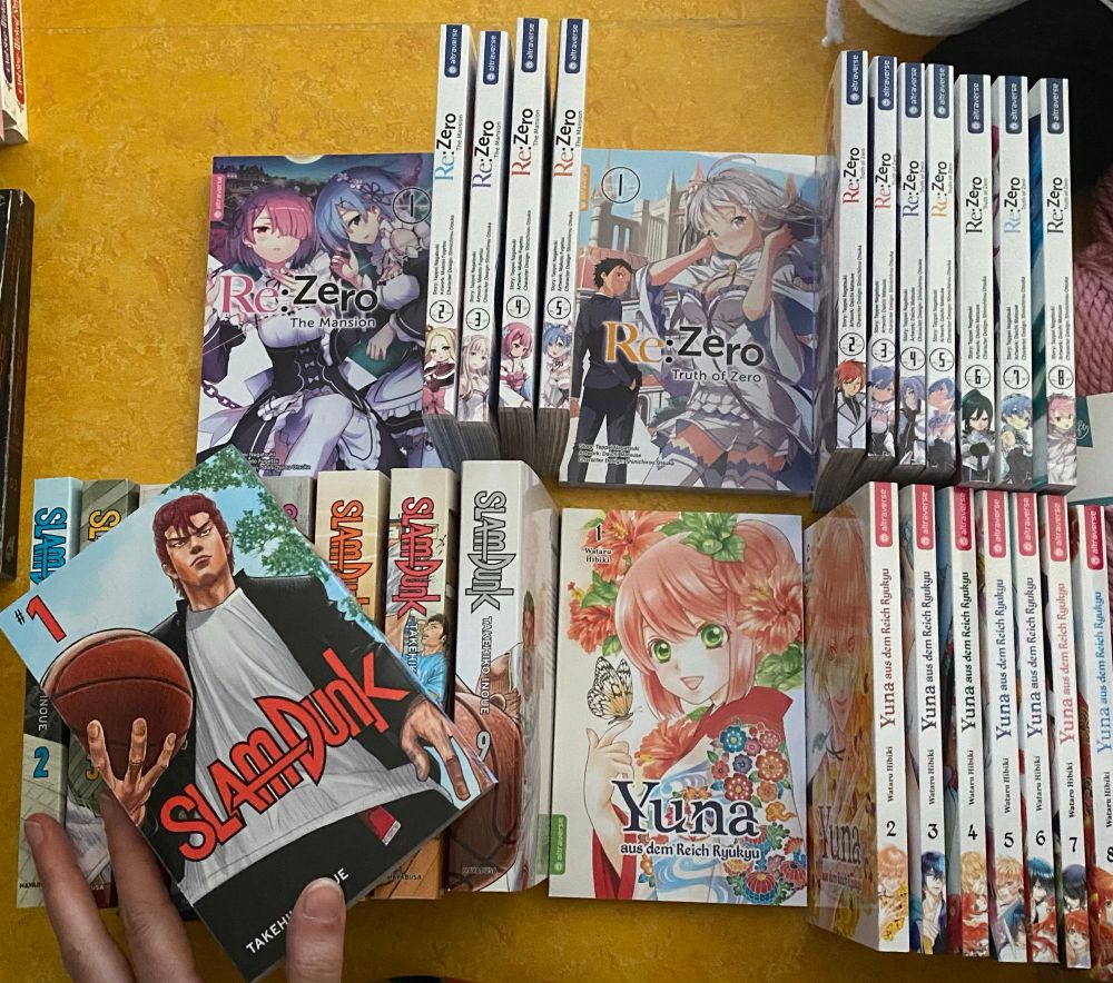 Yuna, Slam dunk und Re:Zero