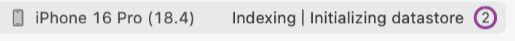 XCode indexing files
