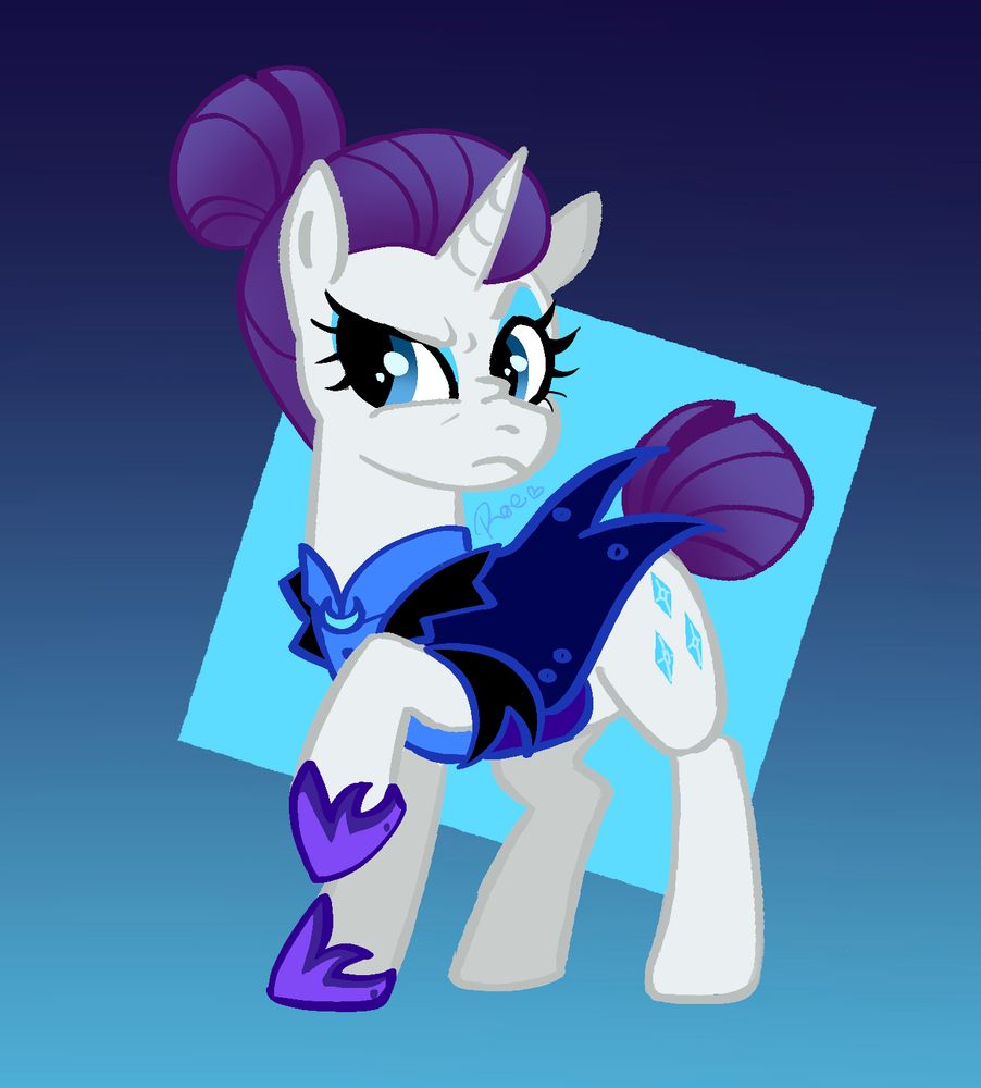 nightmare moon alternate universe rarity in her castle uniform