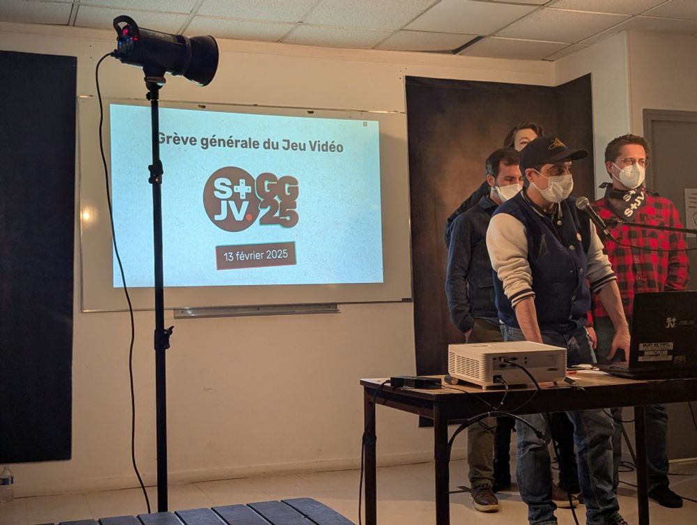 Conférence de presse du STJV 