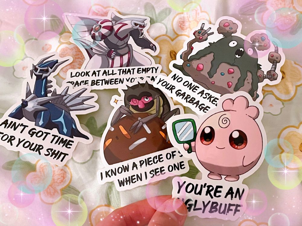 I have many stickers, including this set, in my shop! 