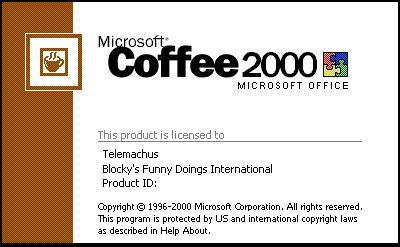 Coffee 2000 splash screen