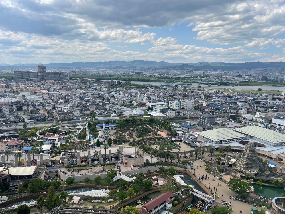 観覧車の車窓から