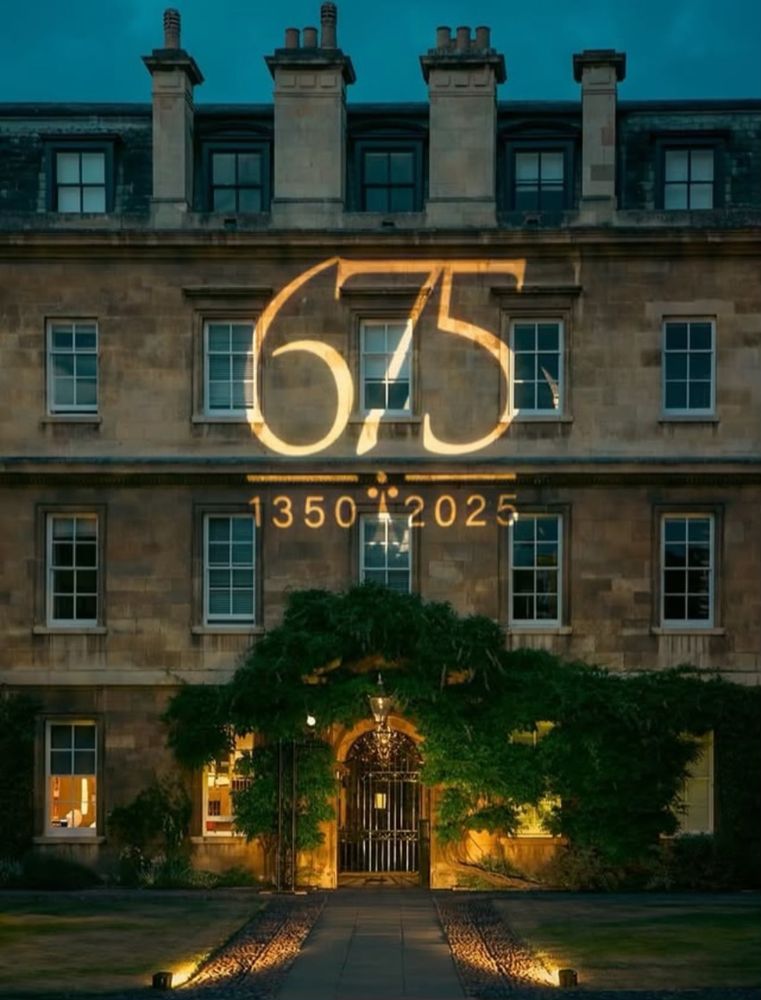 675 years anniversary celebrations of one of the oldest colleges in Cambridge University: Trinity Hall, founded in 1350. 