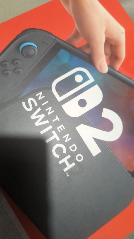 A picture of the box of the Nintendo Switch 2