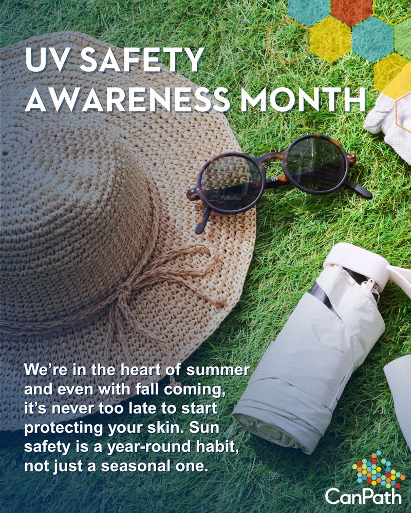UV Safety Awareness Month.
We’re in the heart of summer and even with fall coming, it’s never too late to start protecting your skin. Sun safety is a year-round habit, not just a seasonal one.