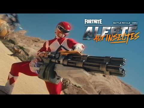 Bichos feos contra Power Rangers en BR de Fortnite: Shock explosivo | Tráiler de imagen real