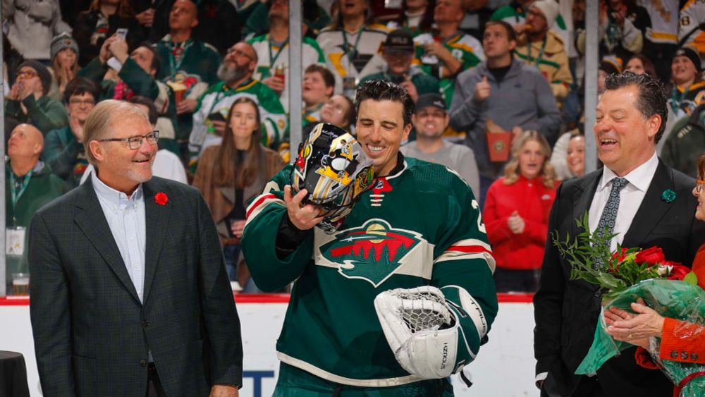 Wild Gives Flower His Flowers | Minnesota Wild