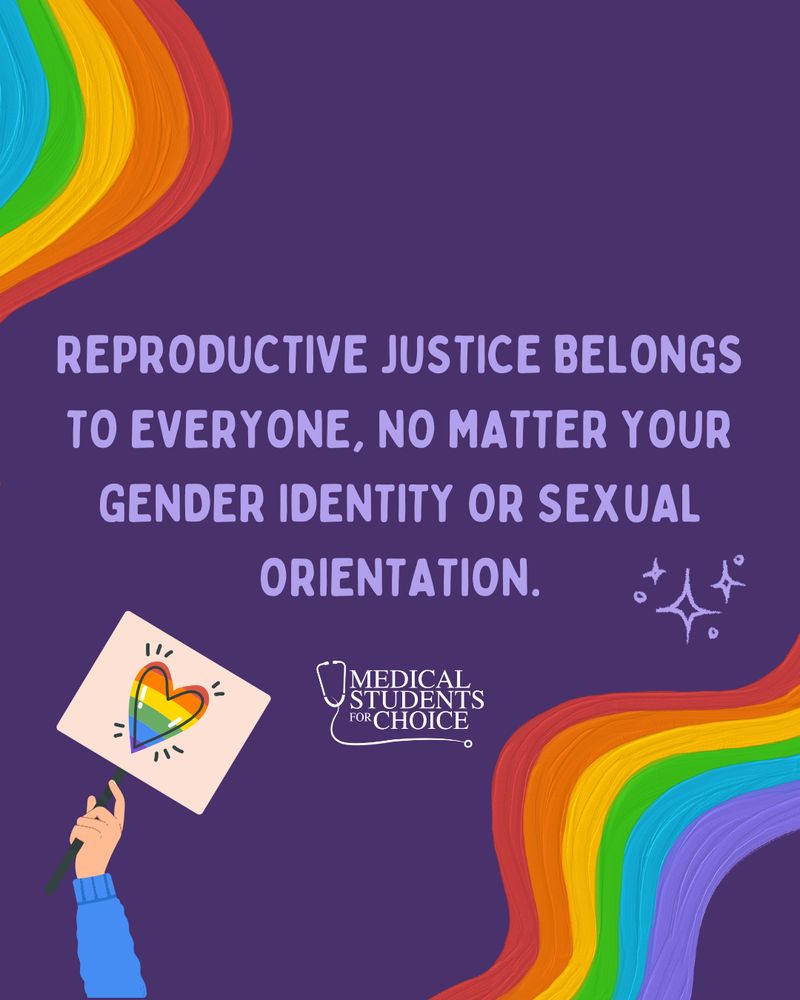 Reproductive justice belongs to everyone, no matter your gender identity or sexual orientation.