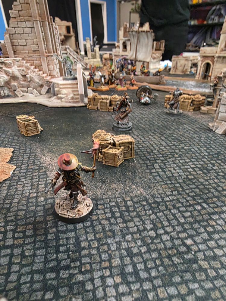 A cursed witch Hunter flees combat