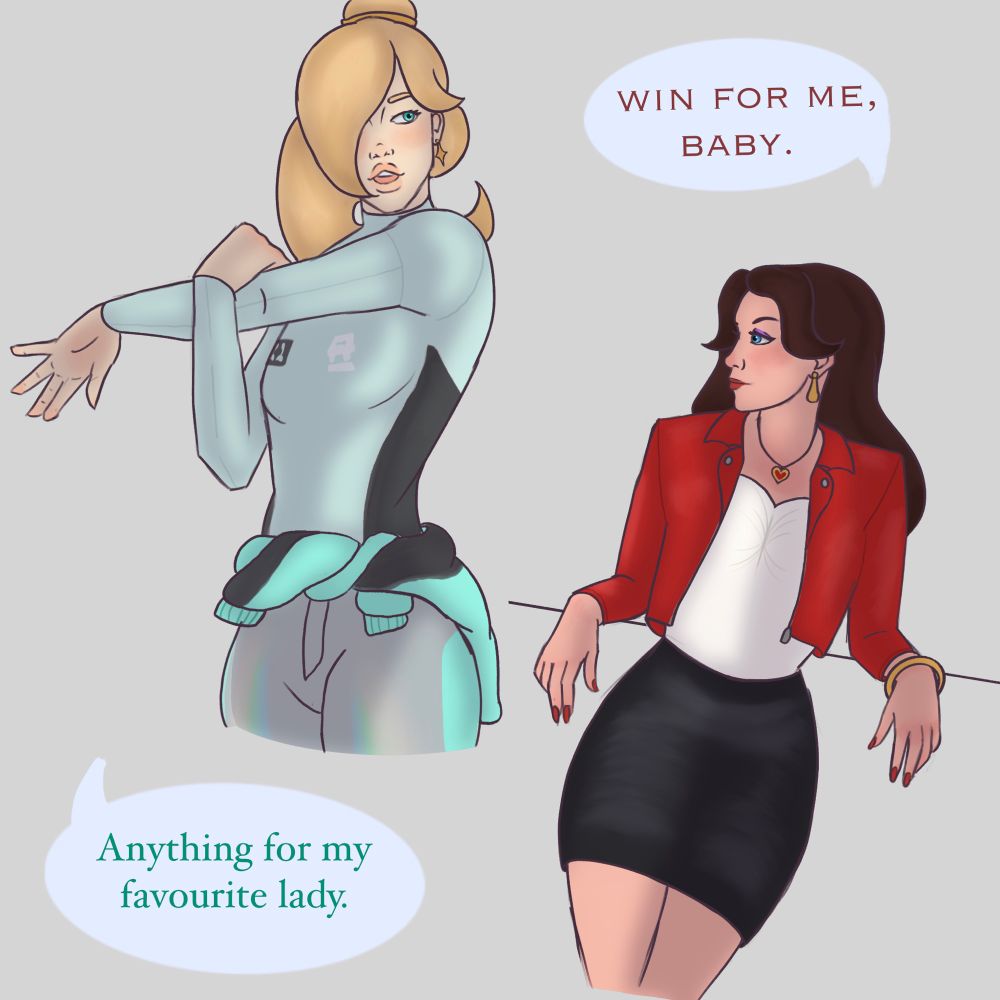 Rosalina and Pauline from Mario Kart World