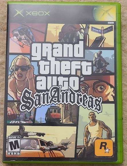 Naraht's original copy of Grand Theft Auto San Andreas