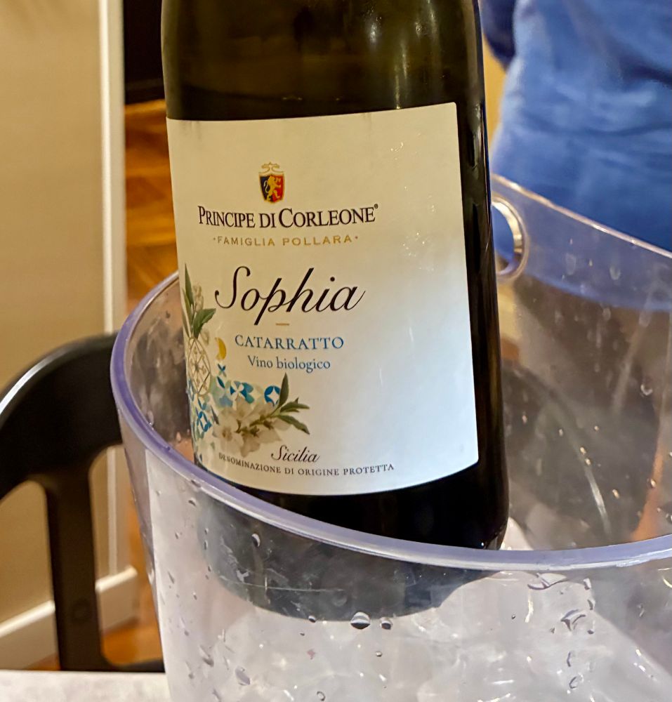 Very nice catarratto from Corleone. 