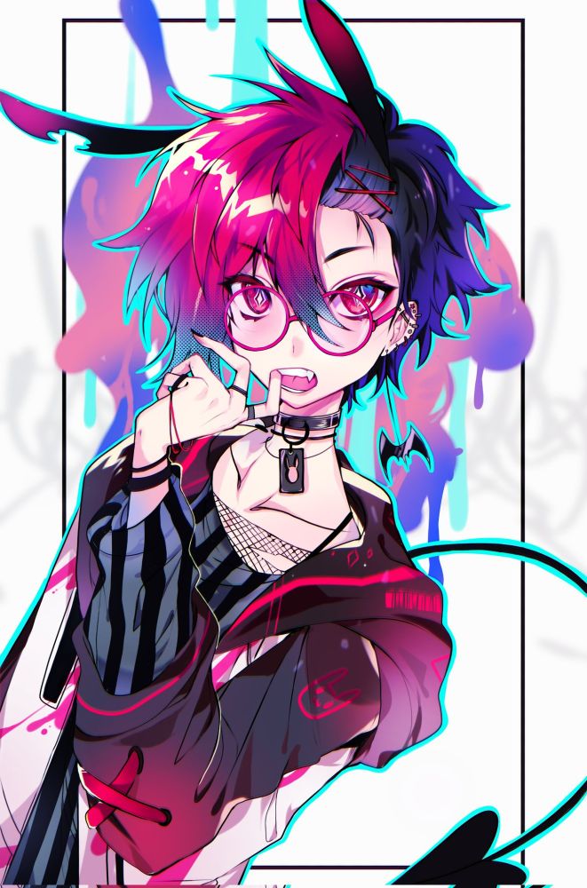Art of my oc Nikk