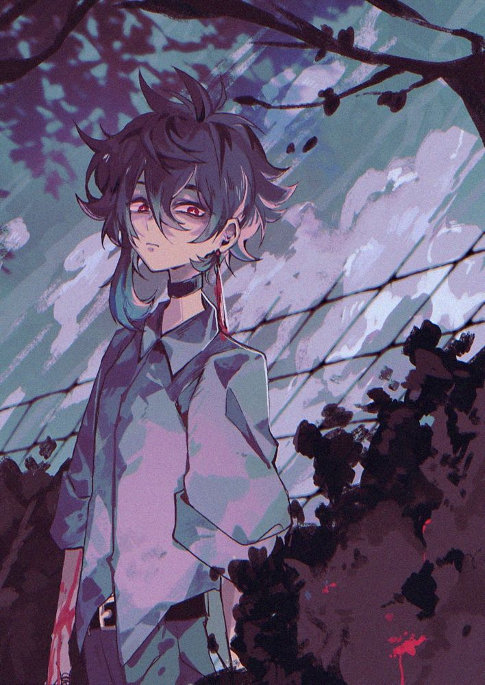 Art of my OC Nikk 