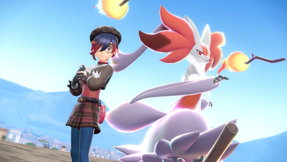 My avatar and shiny Mega Delphox