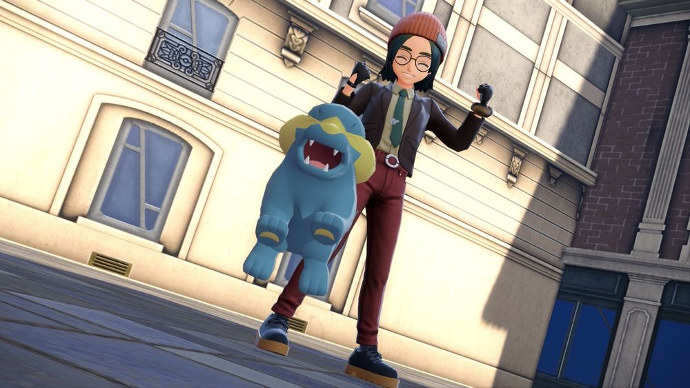 My avatar with a shiny Electrike