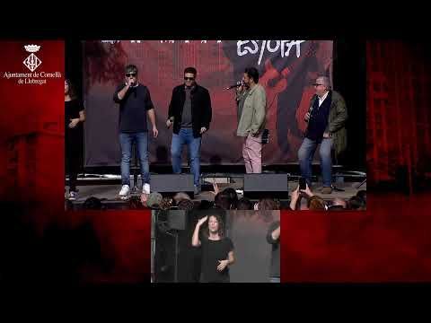 Cornellà canta a Estopa