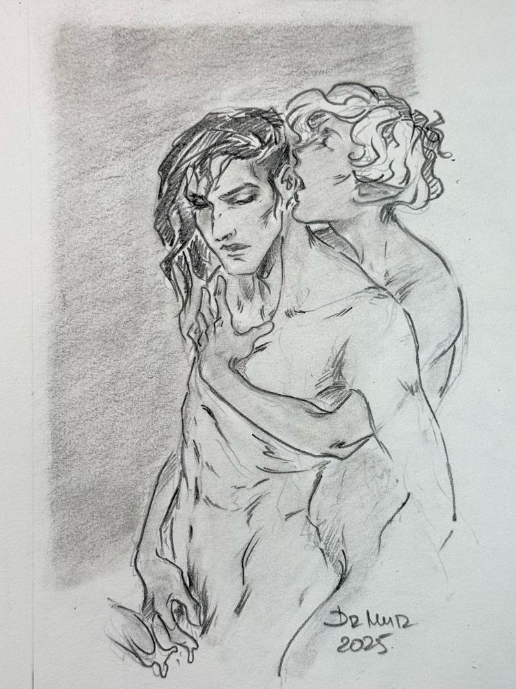 NSFW sexual interaction between Illario Dellamorte and female Rook