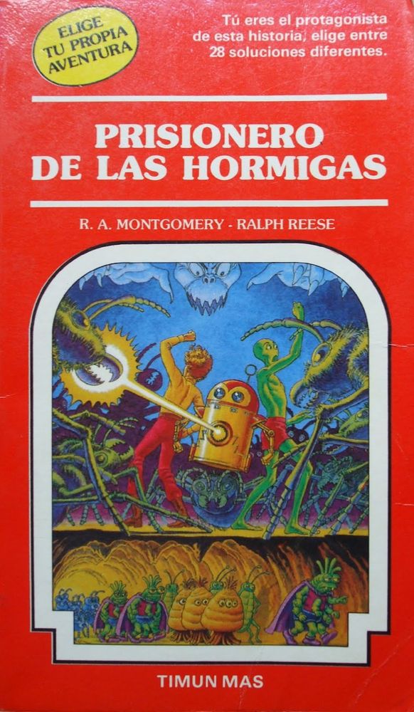 Libros de 'Elige tu propia aventura', serie roja de Timun Mas