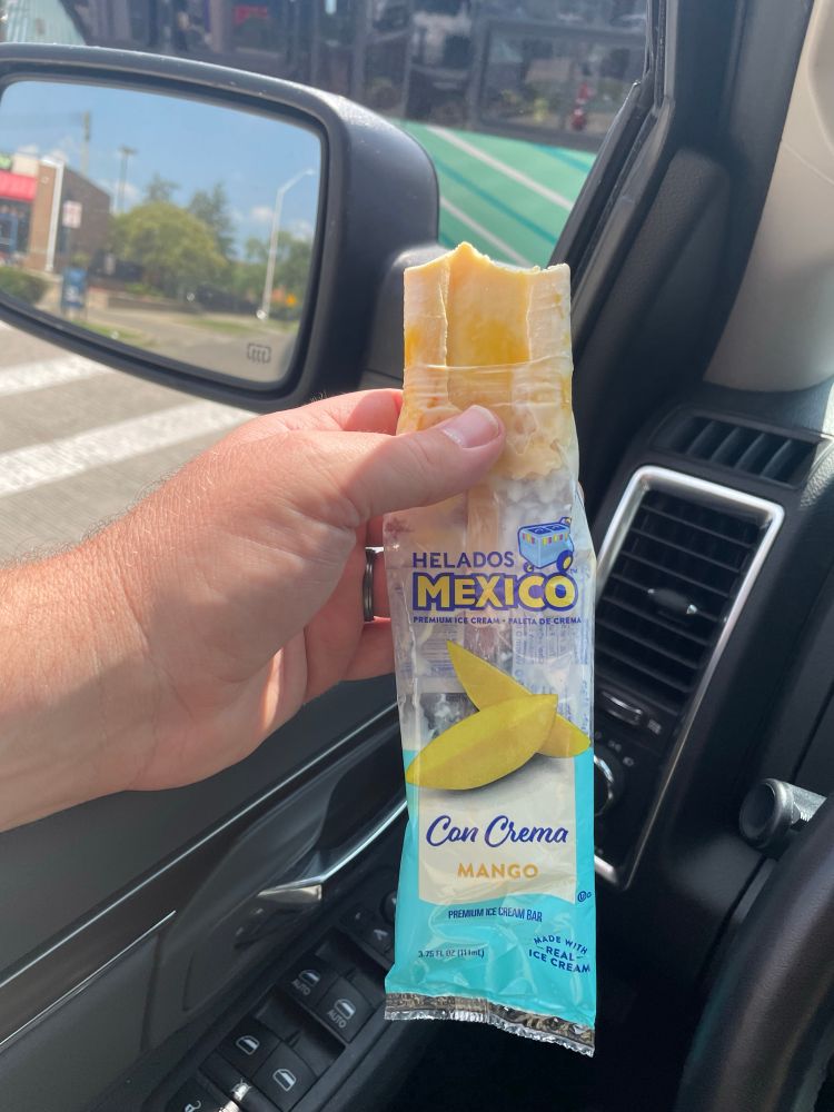 Mexican Mango popsicle 