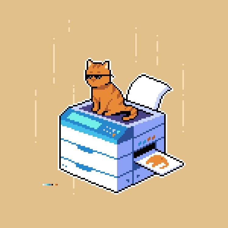 copy of a cat!
