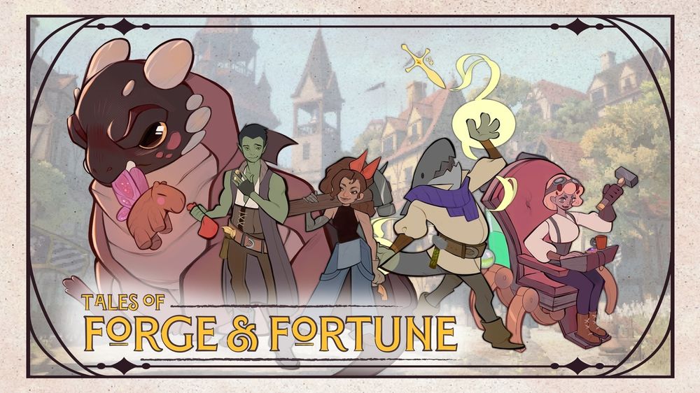 Tales Of Forge & Fortune - Cozy Fantasy Smithing TTRPG