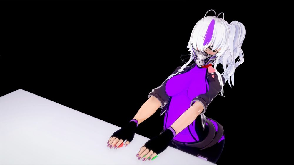 a white haired enby slamming that repost and like