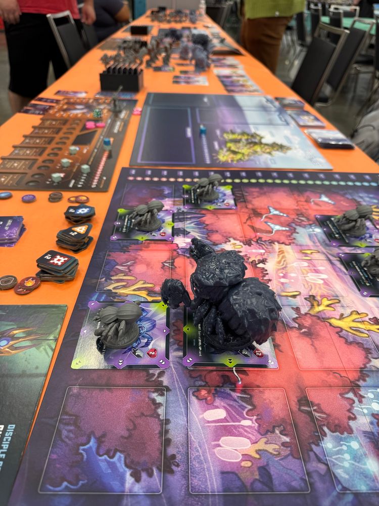 Photo of the board game gone to Gaia