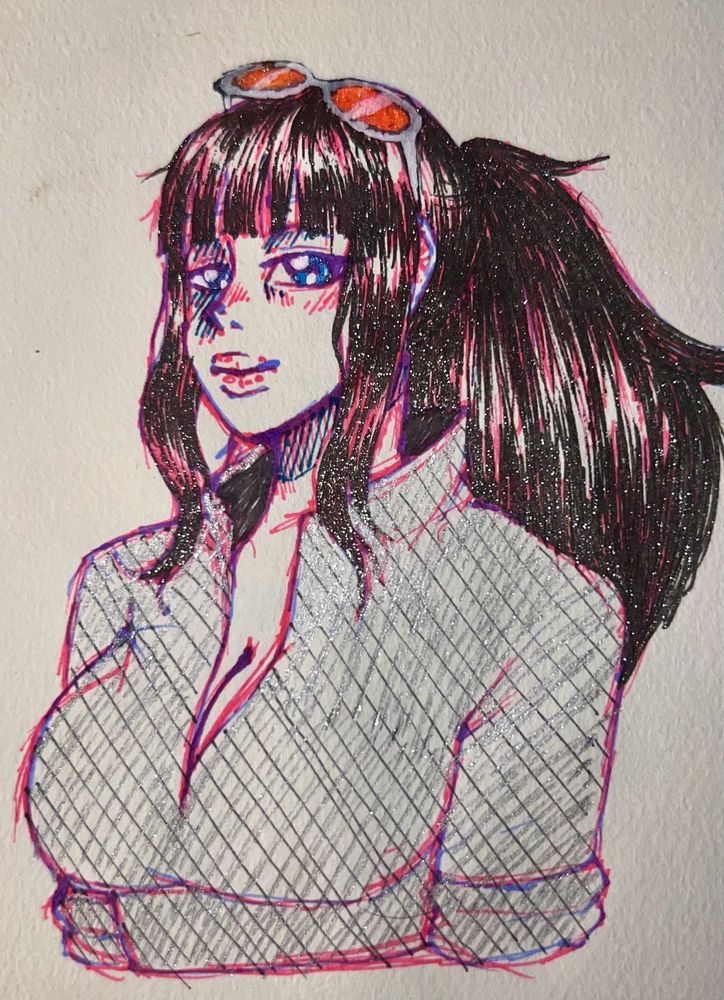 Nico Robin from the anime Tv show One Piece.