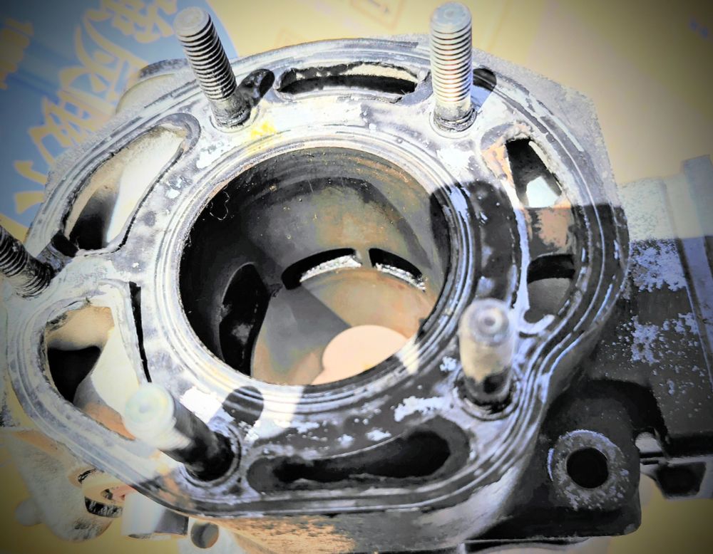 薄っすらサビが出かけ