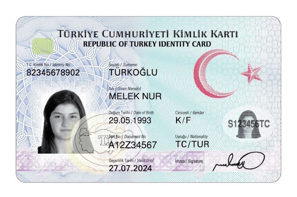 Turkish ID card