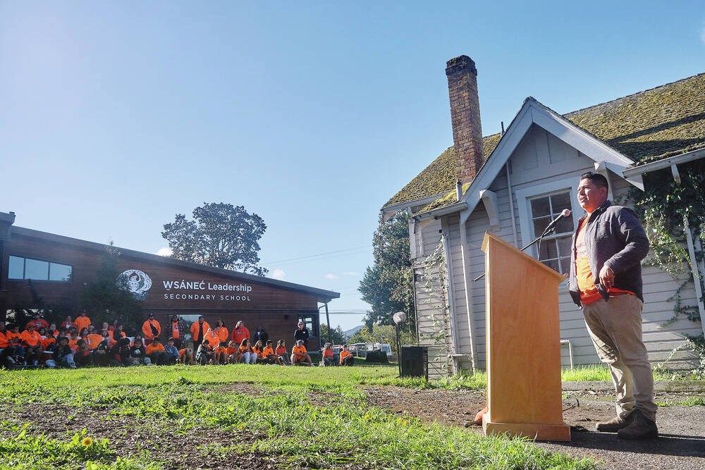 'Bittersweet' day as former Indian Day School building decommissioned in the Saanich Peninsula