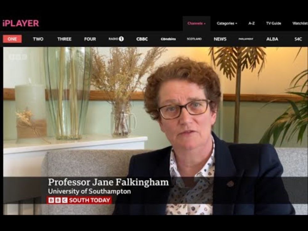 Jane Falkingham on Public Health Funerals - BBC South Today Evening News