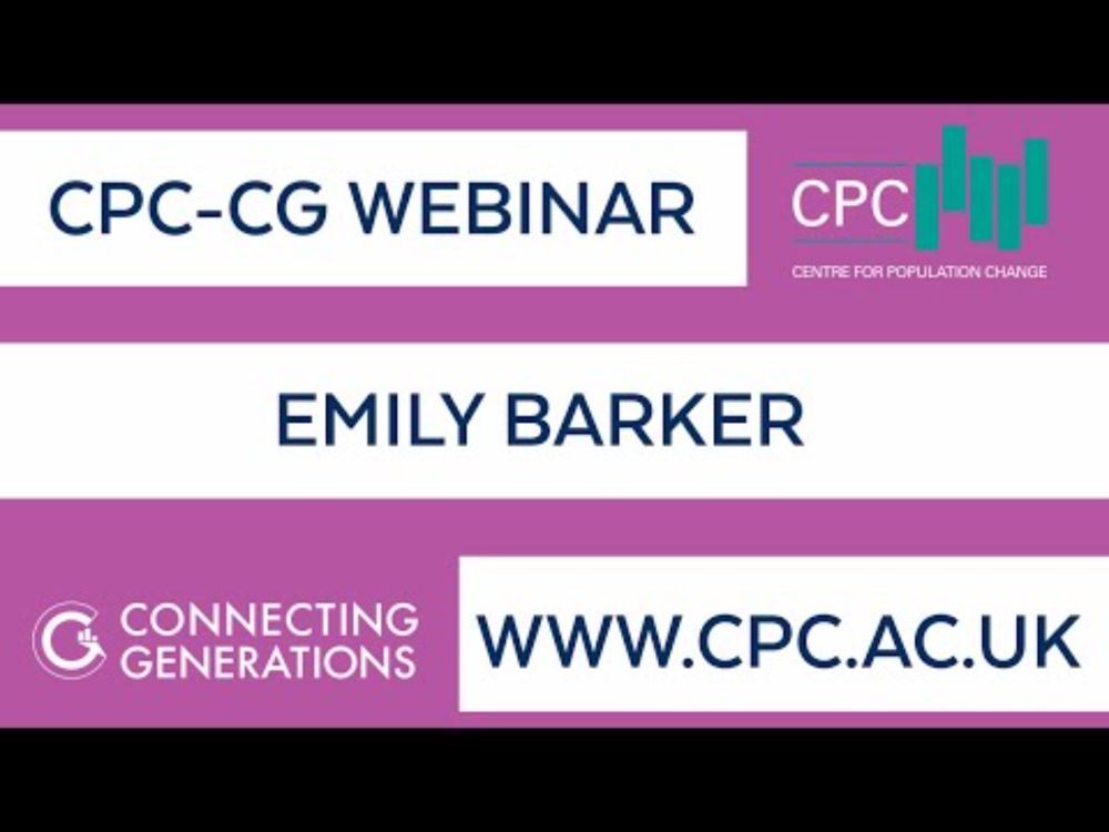Are migration and automation possible solutions for Europe's ageing challenges? - Dr Emily Barker
